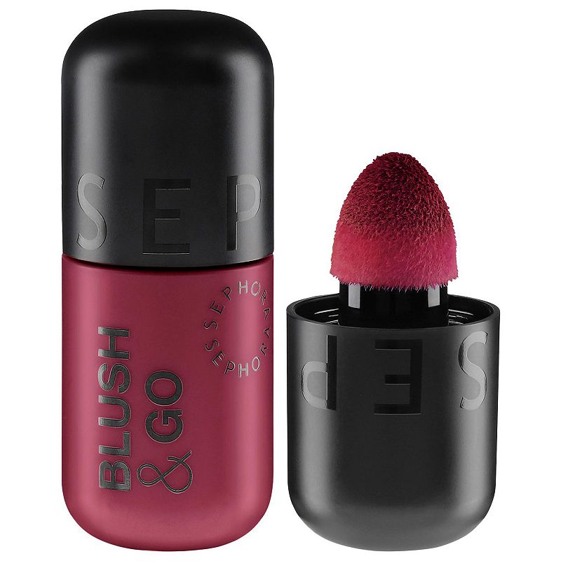 SEPHORA COLLECTION Blush & Go Longwear Matte Liquid Blush For Lip and Cheek, Size: .33 FL Oz, On The Run