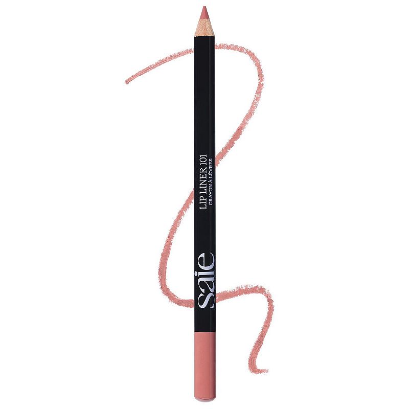 Saie Lip Liner 101: Creamy & Nourishing Lip Pencil,