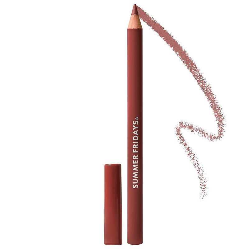 Summer Fridays SoftLine Lip Liner Long-Lasting Lip Pencil, Size: .33Oz, Pecan
