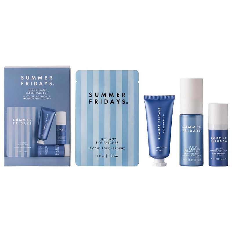 Summer Fridays アイマスク　プランエスクリニック PLAN;S Summer Fridays The Jet Lag Essentials Hydration Set for Travel