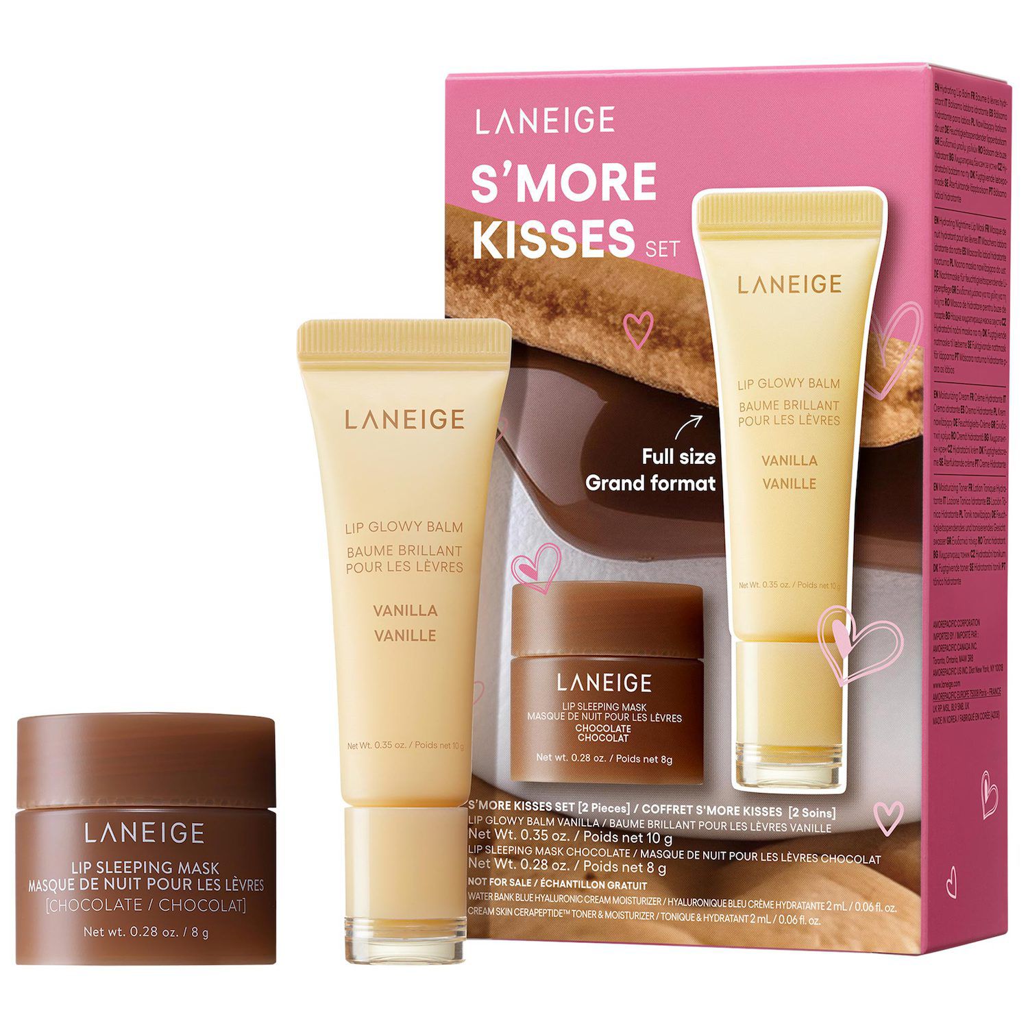 LANEIGE S'more Kisses Set - None