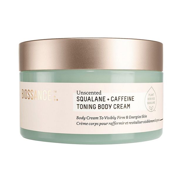 Biossance Squalane Caffeine Toning Body Cream