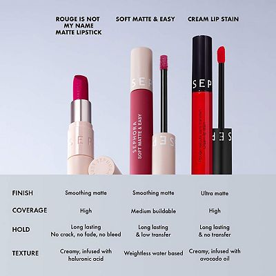 SEPHORA COLLECTION Cream Lip Stain Liquid Lipstick