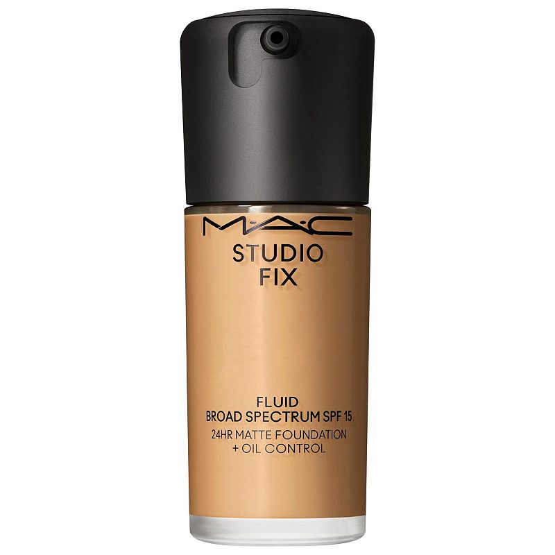 MAC Cosmetics Studio Fix Fluid SPF 15 24HR Buildable Soft-Matte Foundation + Oil Control, 