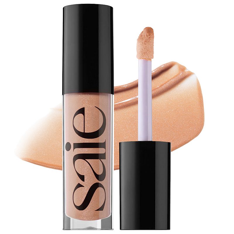 Saie Glossybounce High-Shine Hydrating Lip Gloss Oil,