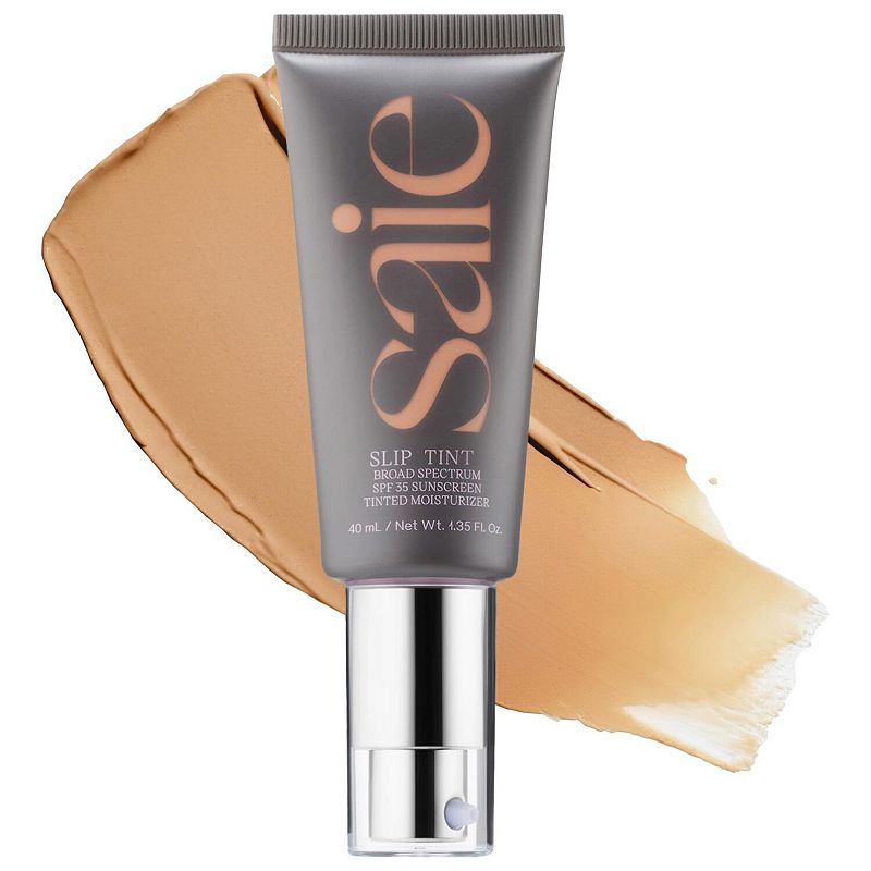 Saie Slip Tint Lightweight Tinted Moisturizer with Mineral Zinc SPF 35 and Hyaluronic Acid, Size: 1.35Oz, 4