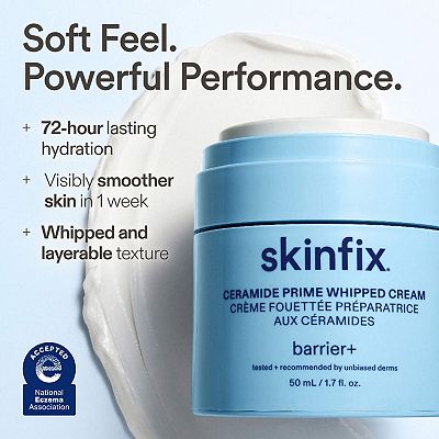 Skinfix Ceramide Prime Whipped Cream with Niacinamide for Smoothing
