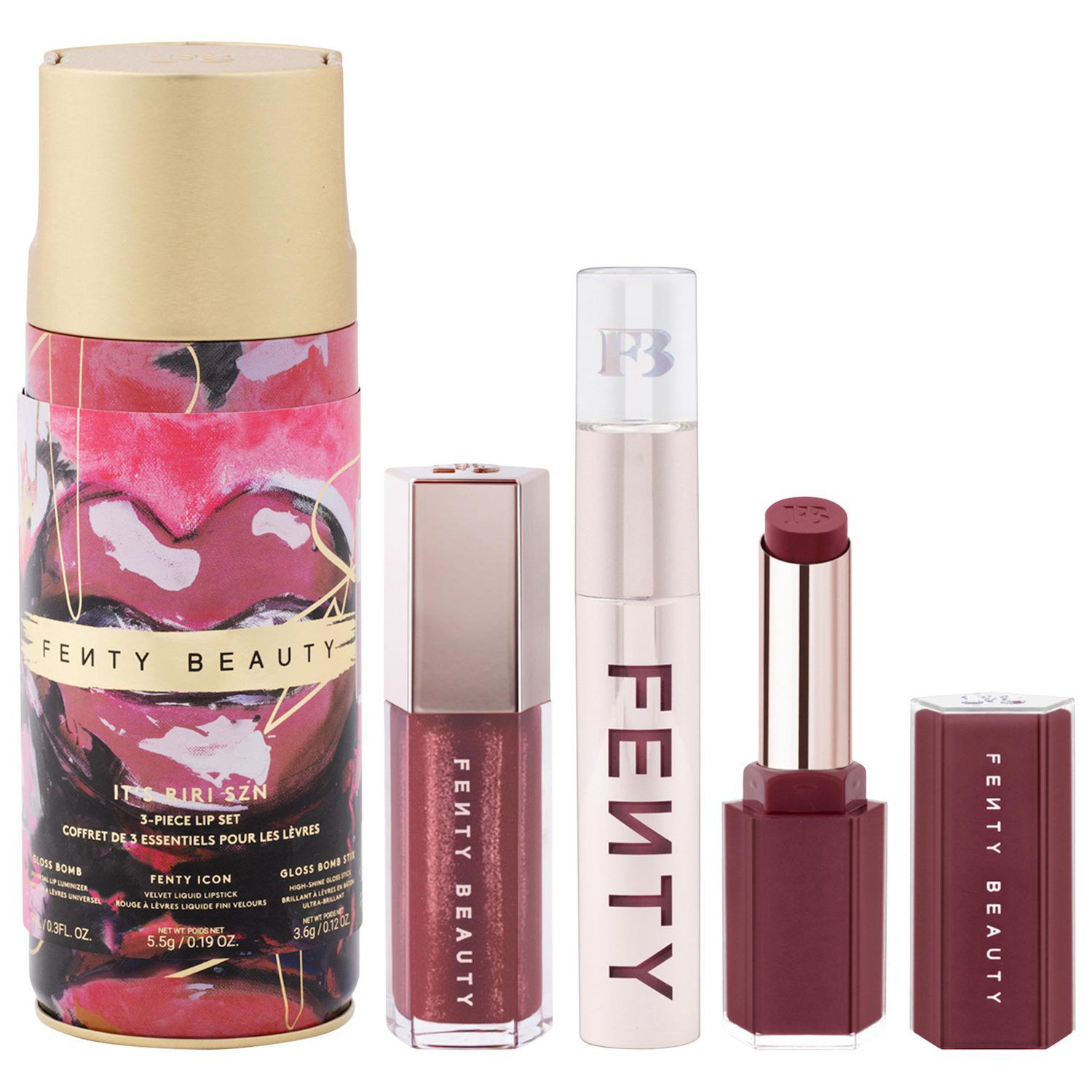 FENTY BEAUTY by Rihanna It's Riri Szn 3-Piece Lip Set - None