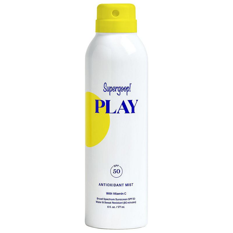 Supergoop! PLAY Antioxidant Body Sunscreen Mist SPF 50, Size: 6 Oz, None