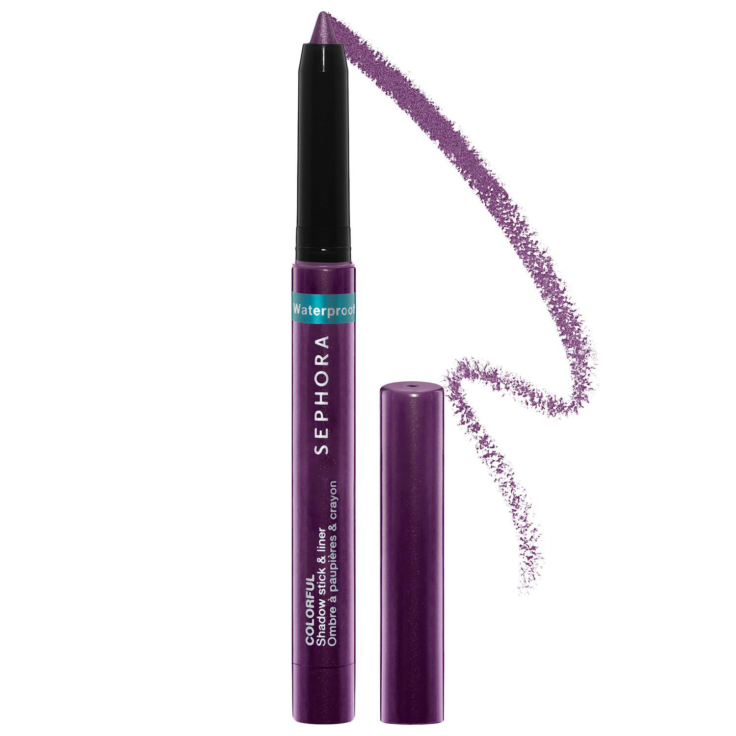 SEPHORA COLLECTION Sephora Colorful Waterproof Eyeshadow & Eyeliner Multi-Stick - Purple Shimmer