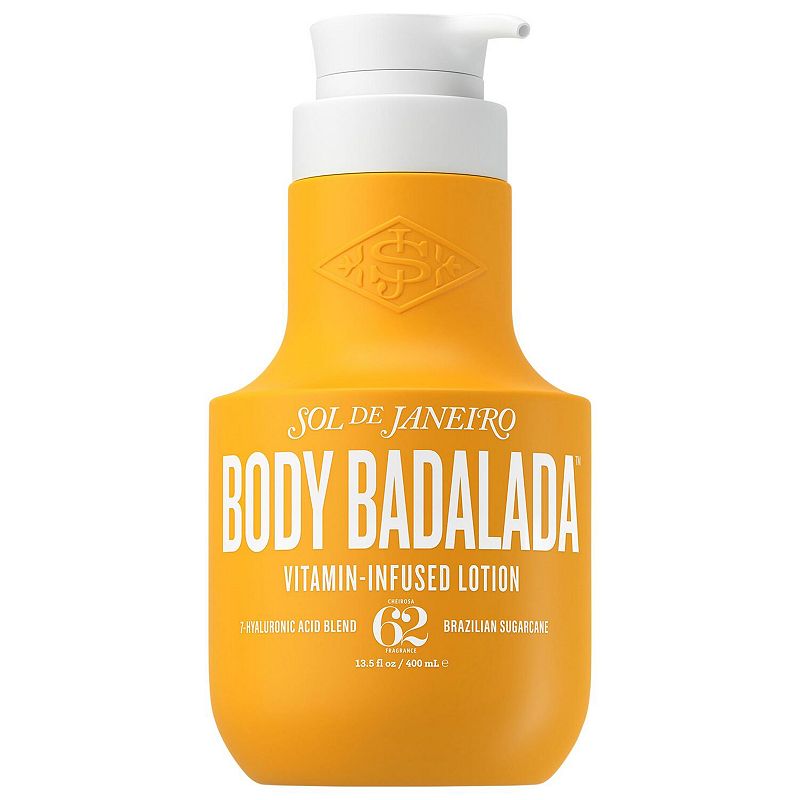 Sol de Janeiro Body Badalada Lotion with Hyaluronic Acid for Daily Hydration,