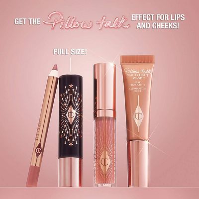 Charlotte tilbury pillowtalk アイメイクセット Charlotte Tilbury Pillow Talk Iconic Lip and Cheek Secrets Set