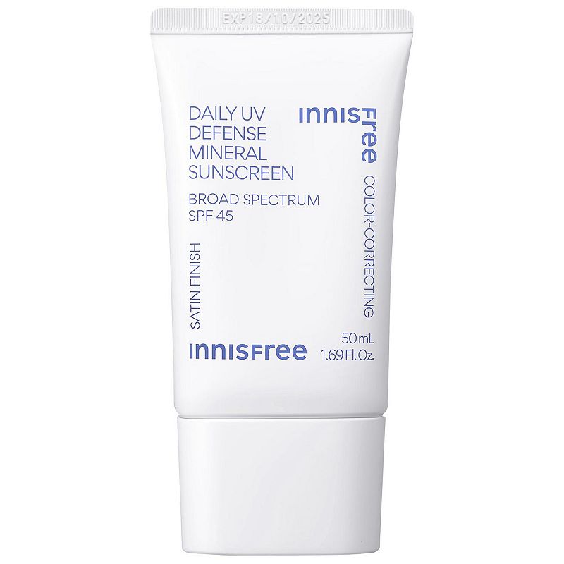 innisfree Daily UV Defense Mineral Sunscreen Broad Spectrum SPF 45, Size: 1.69 FL Oz, None