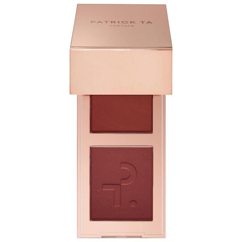 PATRICK TA Mini Major Headlines Double-Take Creme & Powder Blush Duo