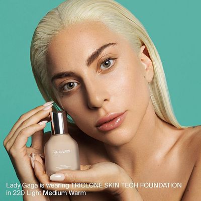 HAUS LABS リキッドファンデーション トゥーライトニュートラル 30ml Amazon.com : HAUS LABS BY LADY GAGA Triclone Skin Tech