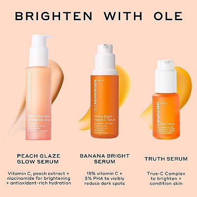 OLEHENRIKSEN Peach Glaze Glow Niacinamide Serum with Vitamin C