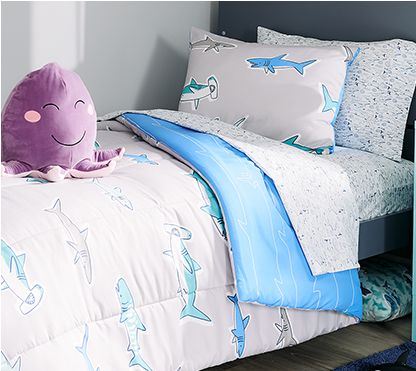 kohls blue comforter