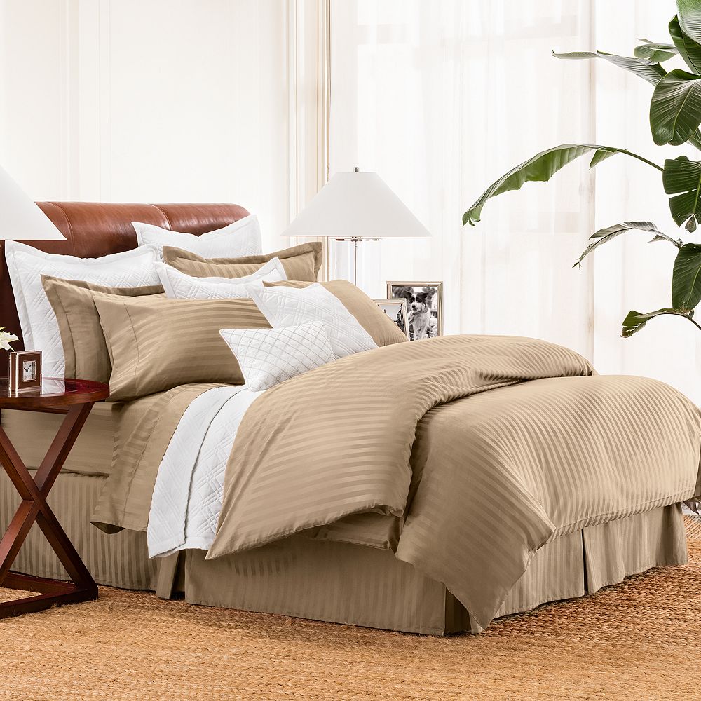 Chaps Damask Stripe Comforter Collection