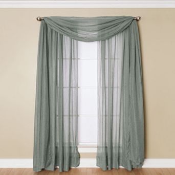 Miller Curtains Preston Window Scarf Collection