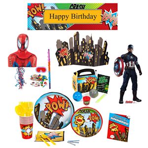 Superhero Comics Party Collection