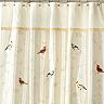 Avanti Gilded Birds Shower Curtain Collection