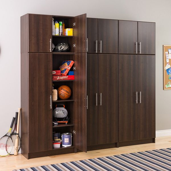 Prepac elite deals storage cabinet black