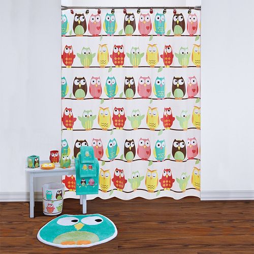 Saturday Knight Ltd Owl Shower Curtain Collection