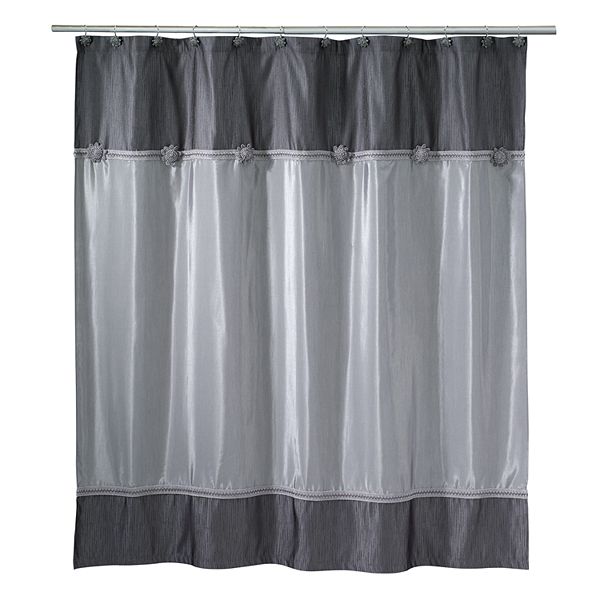 Avanti Braided Medallion Shower Curtain, Kohls Grey Shower Curtain
