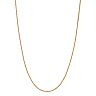 18k Gold Wheat Chain Necklace