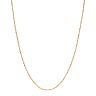 18k Gold Singapore Chain Necklace