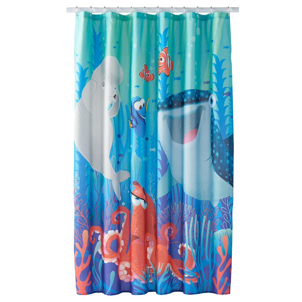 Disney Pixar Finding Dory Shower Curtain Collection By Jumping Beans