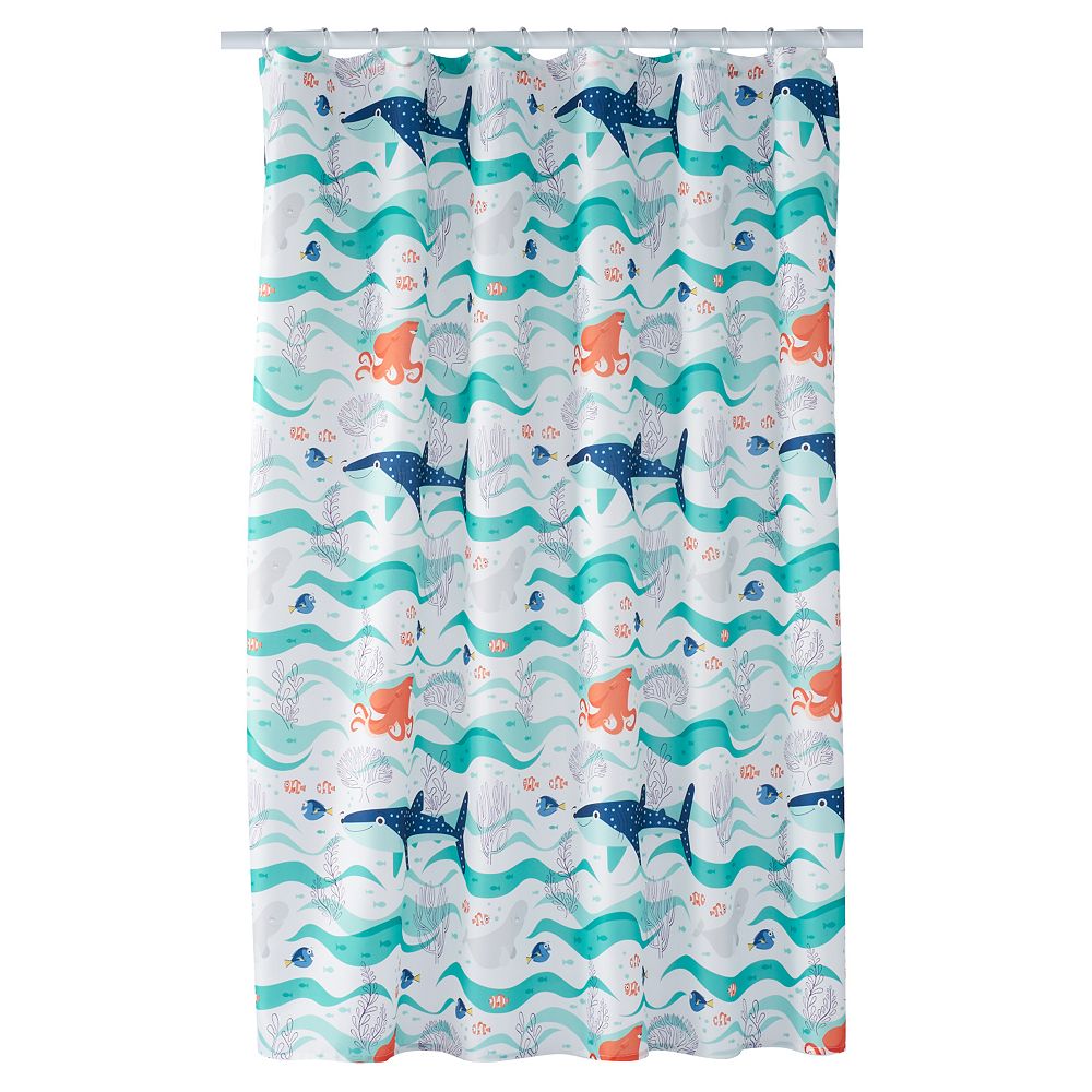 Disney Pixar Finding Dory Repeat Shower Curtain Collection By Jumping Beans