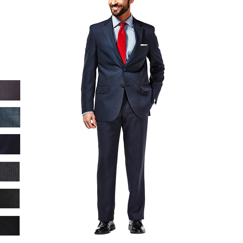 Men's Haggar Travel TailoredFit Performance Suit Separates