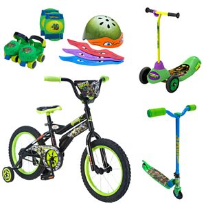 Youth Teenage Mutant Ninja Turtle Pedal, Push & Protect Collection