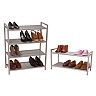 Household Essentials Tiered Mesh Shoe Rack Collection