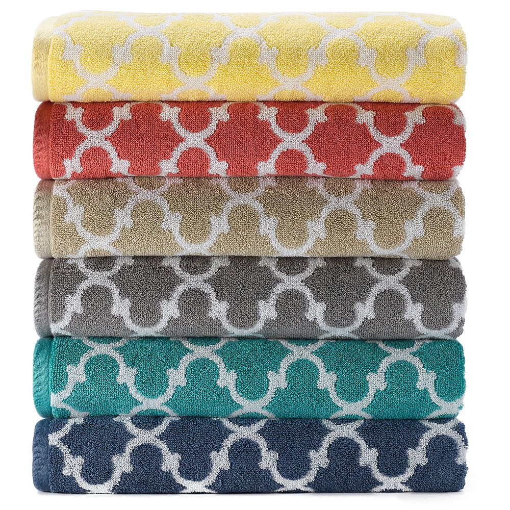 Sonoma Goods For Life® Ultimate Performance Lattice Bath Towels