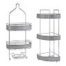 Bath Bliss Shower Rack Collection