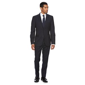 Men's WD.NY Slim-Fit Navy Pinstripe Suit Separates