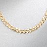 <p>10k Gold Curb Chain Necklace</p>