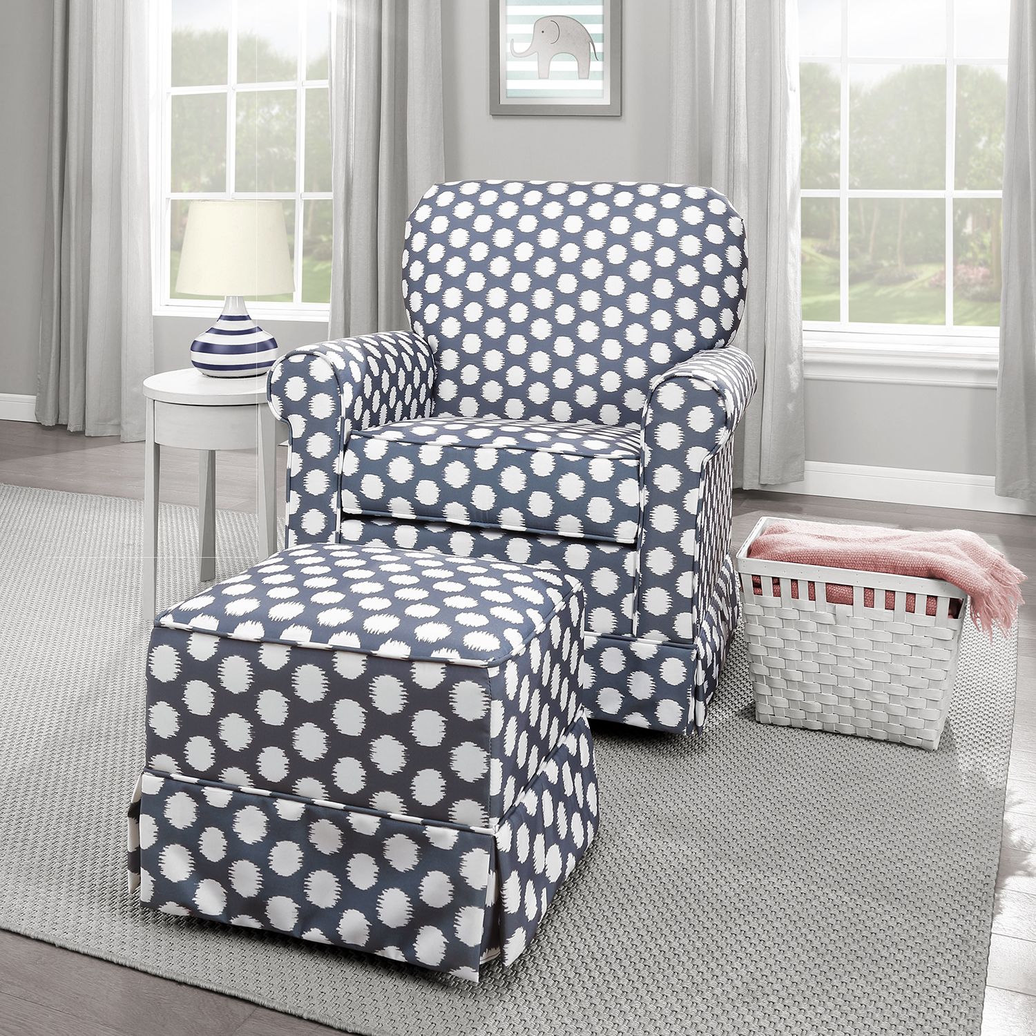 storkcraft glider slipcover