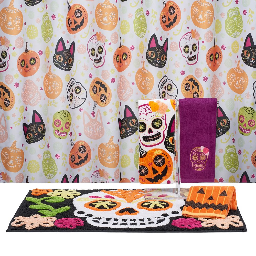 See Selections NEW Celebrate Halloween Together Shower Curtains 