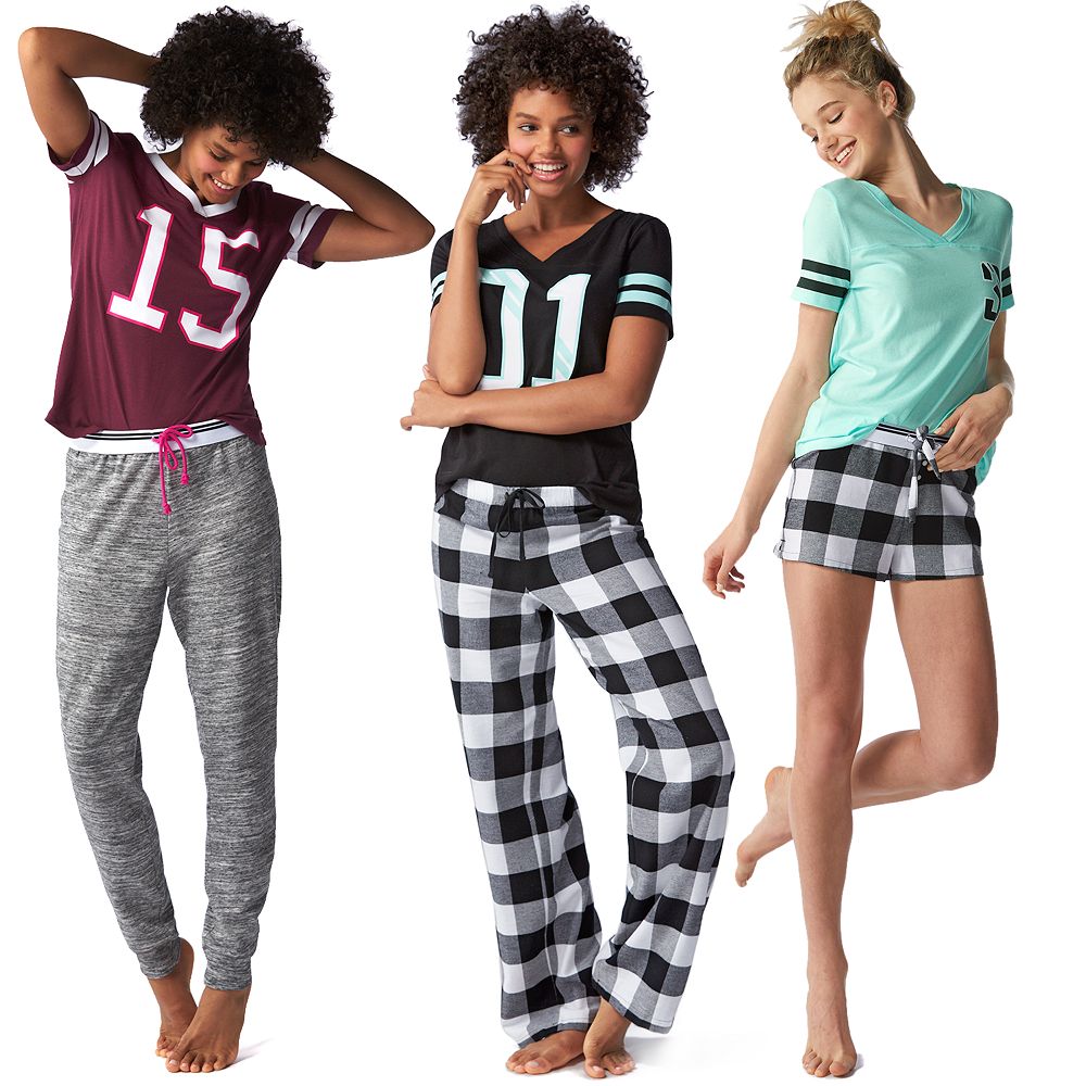 Juniors SO® Varsity Mix & Match Loungewear