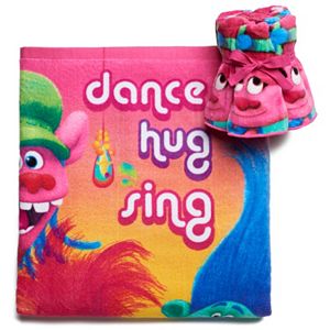 DreamWorks Trolls Hair Hugfest Bath Towel Collection
