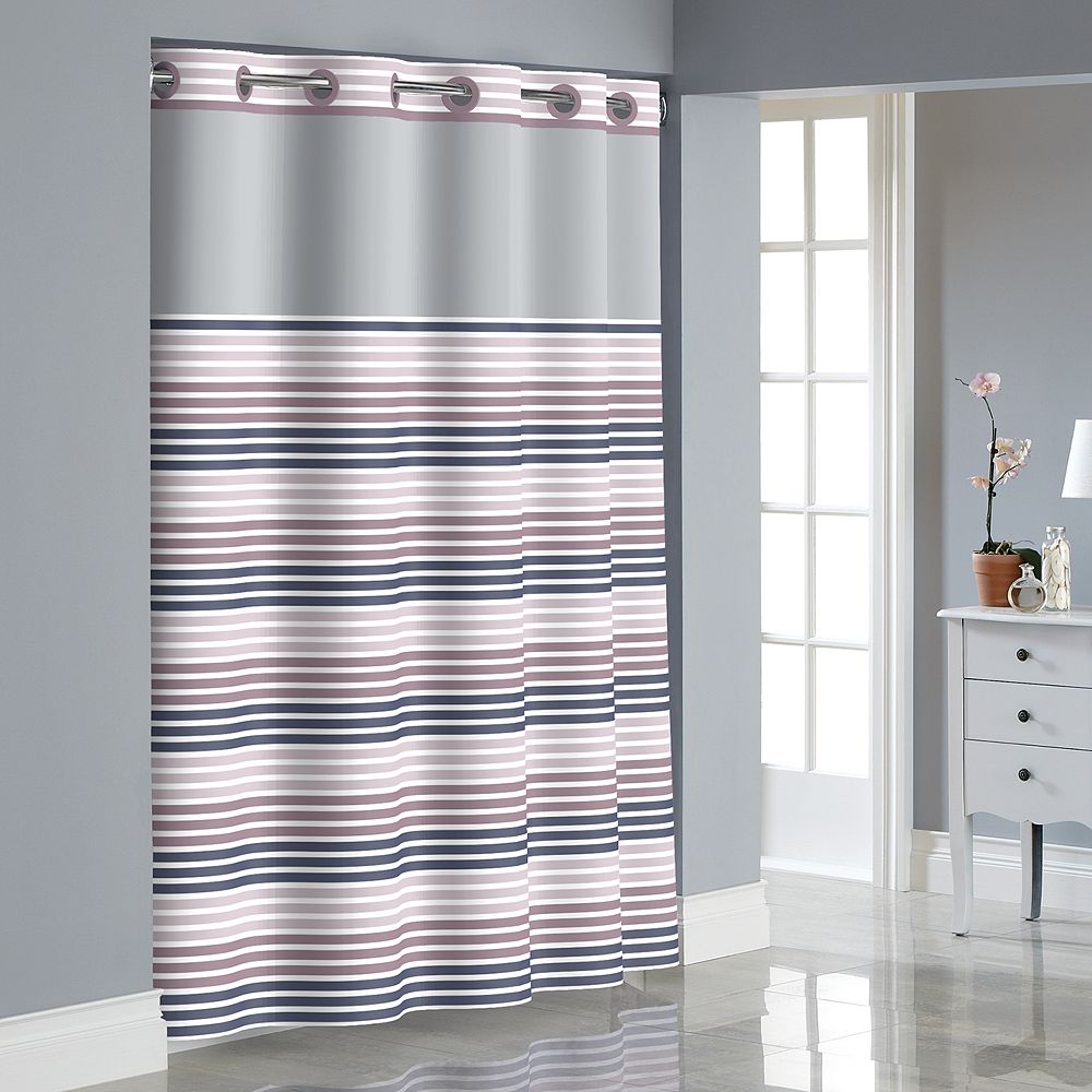 Hookless Stripe Shower Curtain Collection