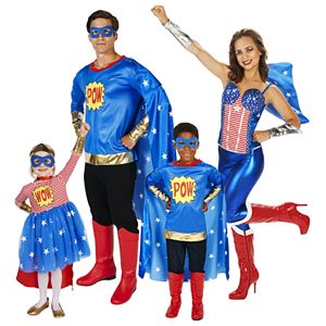 Pop Comic Superhero Costume Collection