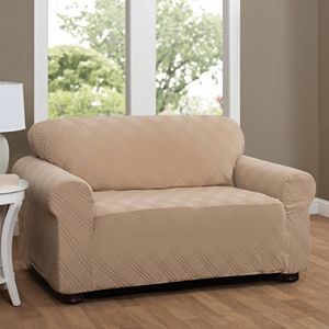 Stretch Sensation Double Diamond Stretch Furniture Cover Collection