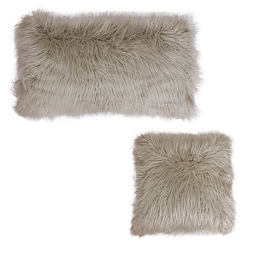 Thro By Marlo Lorenz Keller Faux Fur Throw Pillow Collection