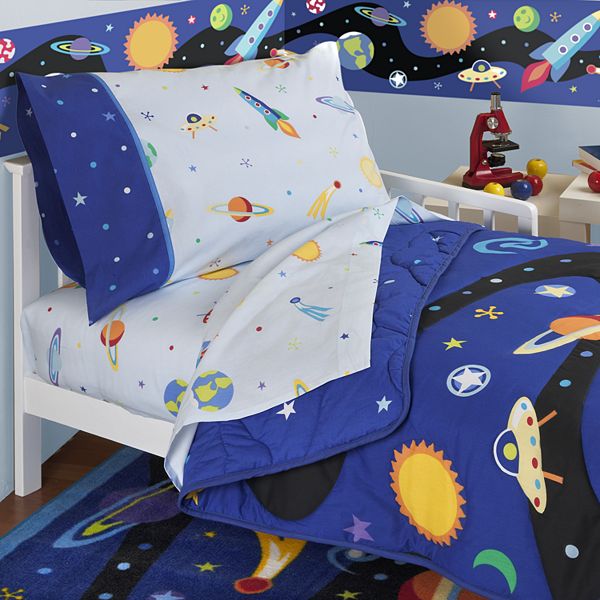 p strong Olive Kids Out of This World Toddler Bedding