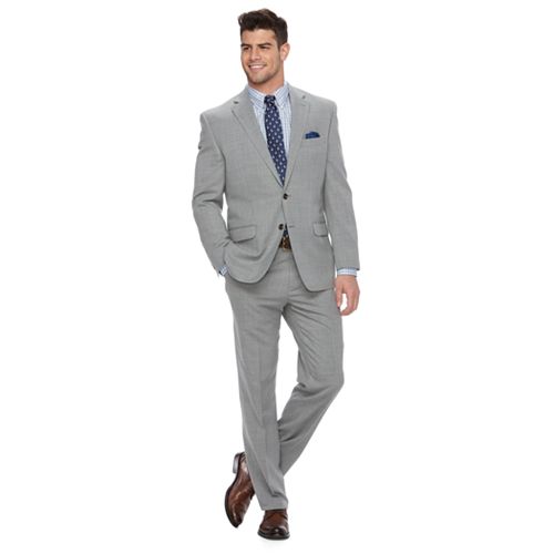 Mens Chaps Classic-Fit Wool-Blend Stretch Suit Separates