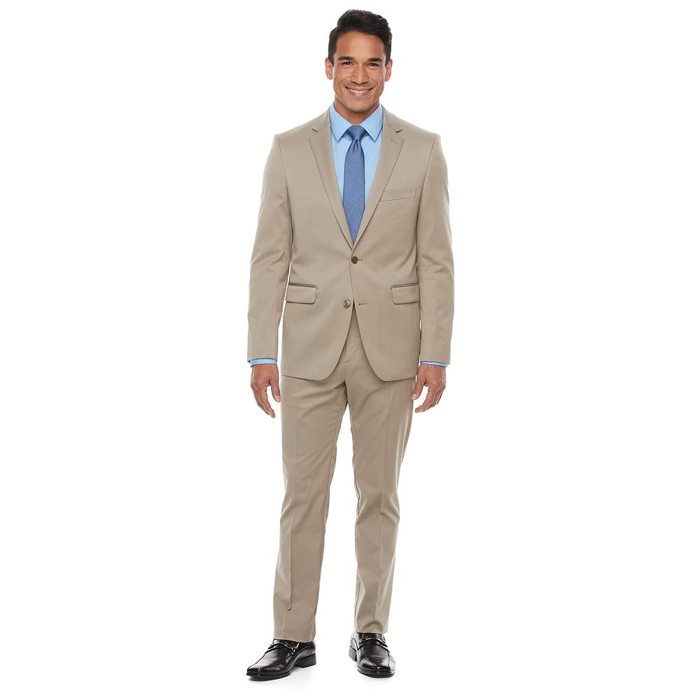 Men's Apt. 9® Premier Flex Extra-Slim Fit Tan Suit Separates